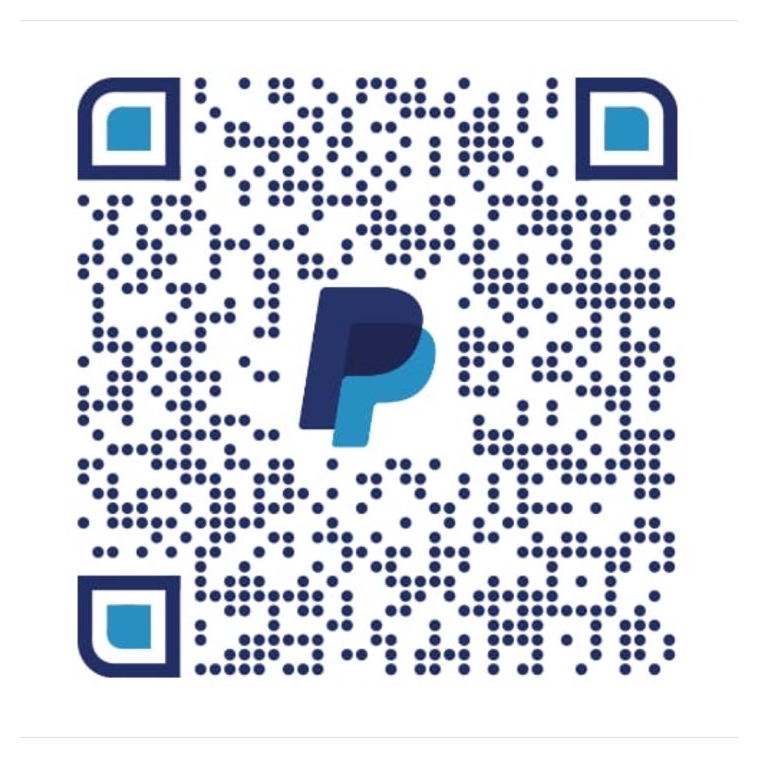 PayPal donation QR code